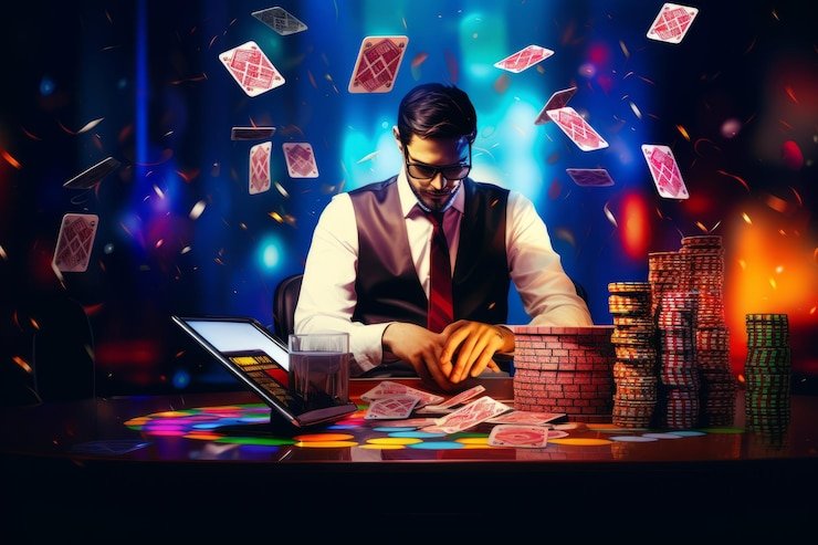 রুলেট গেম গাইডের কমলা থিম দৃশ্য